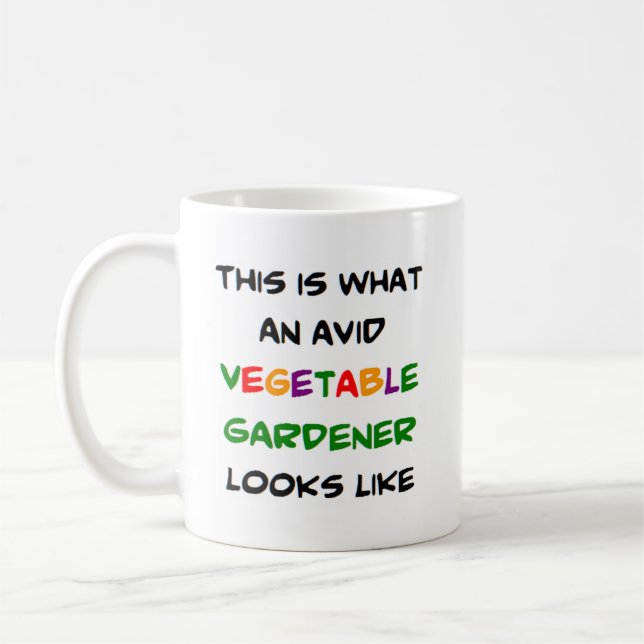 grönsaksodlare kaffemugg (Vänster)