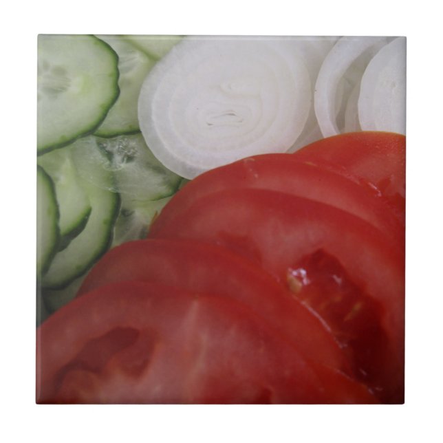 Grönsaksplattor Kakelplatta (Framsidan)