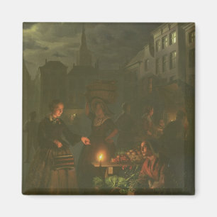 Grönsakstallen Magnet