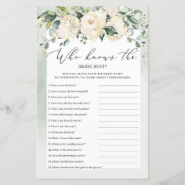 Grönska Boho Vem Vet Bruden Bäst Spel