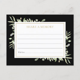 Grönska Firande av liv Dölj ett minneskort Vykort