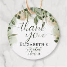 Grönska Grönt Guld Script Kalligrafi Tack