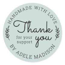 Grönska Hemmagjord Med Kärlek Tack