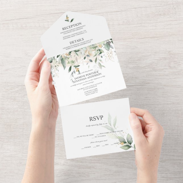 Grönska och Guld Botaniska | (Avrivbar del)
