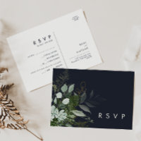 Grönska och Guldblad Marin Sång Förfrågan RSVP-kor