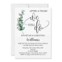 Grönska Vi gör fortfarande Bröllopsjubileum