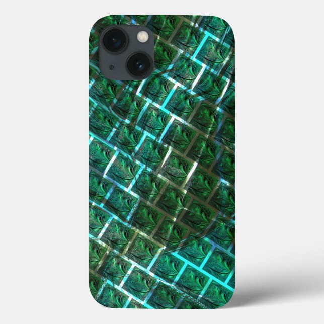 "Grönskuren öga, repor och blåskärning (Baksida)