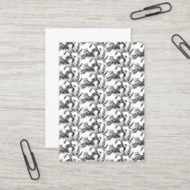 Grönsommarbröllopsinbjudan Visitkort