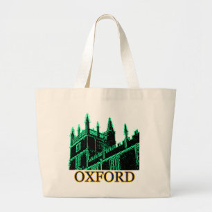 Grönt 1986 för Oxford England byggnadspiraler Jumbo Tygkasse