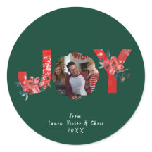 Grönt 1 Photo Joy Simple Anpassningsbar jul