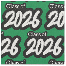 Grönt 2026 års fetstilsklass tyg