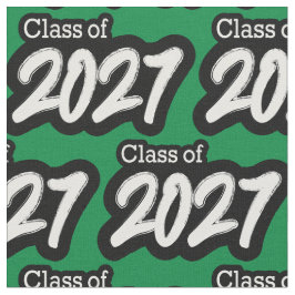 Grönt 2027 års penselklass med fetstil tyg