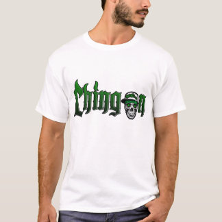 grönt 3 för chingonskallelock t-shirt