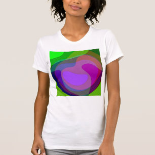 Grönt 403 lila t shirt