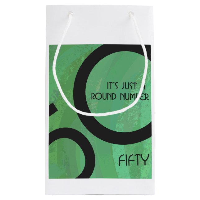 Grönt 50 Födelsedag per år (Baksidan)