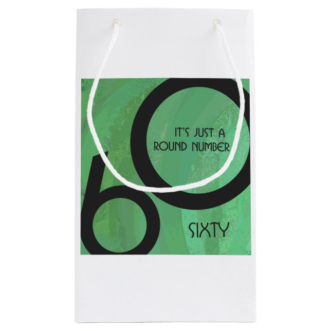 Grönt 60 Födelsedag per år (Baksidan)