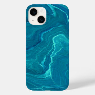 Grönt Agate Marble Abstraction