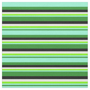 Grönt, akvamarin, Grönt, Mint Cream, Black Tyg