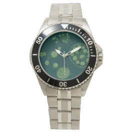 Grönt Algae Pandorina morum Armbandsur