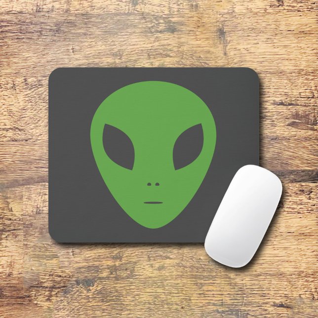 Grönt Alien Mouse Pad Musmatta (Green Alien Mouse Pad)