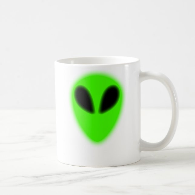 Grönt Alien Mugg (Höger)