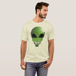 Grönt Alien T-shirt