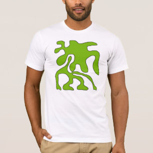 Grönt Amoeba Shirt! T-shirt