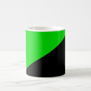Grönt Anarkist Kaffemugg