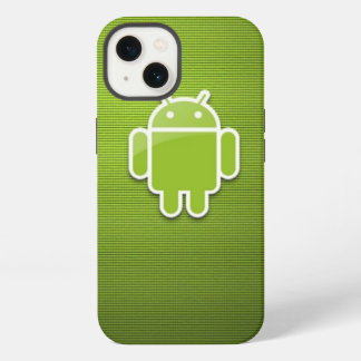 Grönt Android iPhone 13 Fodral