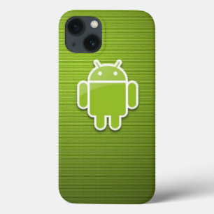 Grönt Android iPhone 13 Fodral