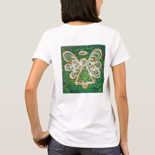 Grönt Angel T-shirt (bild på baksidan)