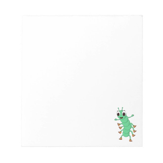 Grönt Anpassningsbar för vattenpelare Anteckningsblock (Framsida)