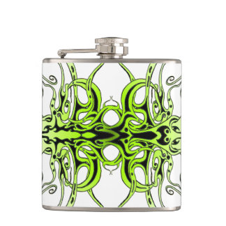 Grönt Anpassningsbar Tattodesign Fickplunta