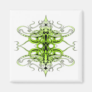 Grönt Anpassningsbar Tattodesign Magnet