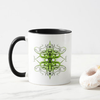 Grönt Anpassningsbar Tattodesign Mugg