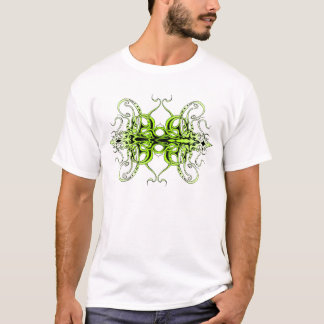 Grönt Anpassningsbar Tattodesign T Shirt