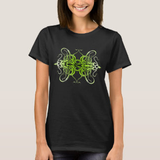Grönt Anpassningsbar Tattodesign T Shirt