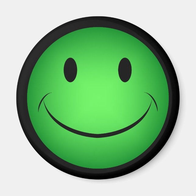 Grönt Ansikte Magnet (Framsidan)