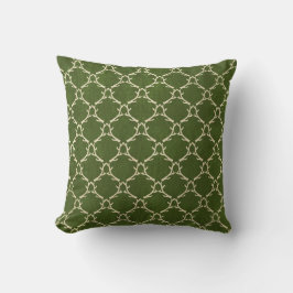 Grönt Antler Pillow Kudde
