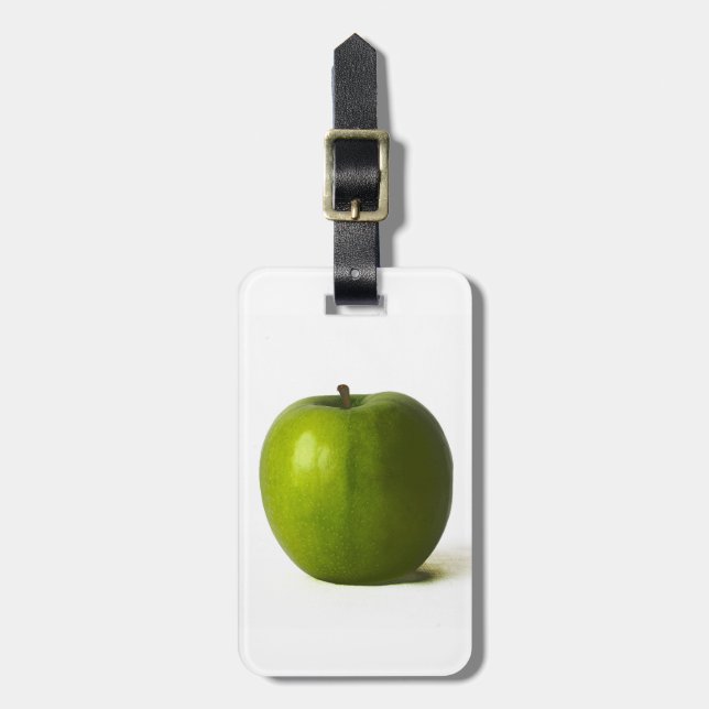 Grönt Apple cd ltm Bagagebricka (Vertikal Framsida)