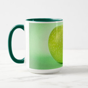 "Grönt Apple" Cute Photo. Köp nu Mugg