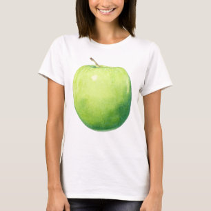 Grönt Apple Dam T-shirt