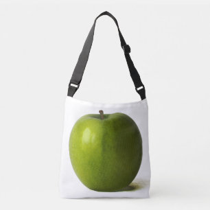 Grönt Apple-kassett Crossbody Bag Axelväska