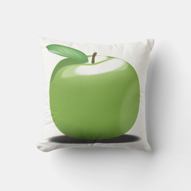Grönt äpple kudde (Framsida)