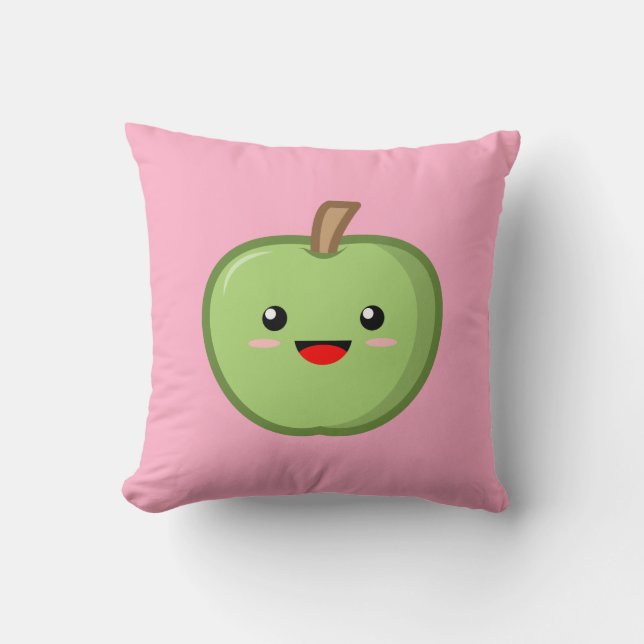 Grönt äpple kudde (Framsida)