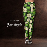 Grönt Apple Leggings<br><div class="desc">De här lagren är ett underbart tillägg till din träningsladd. De är bekväma och snyggt,  och grönten äppeltryck kommer säkert att vända huvudet.</div>
