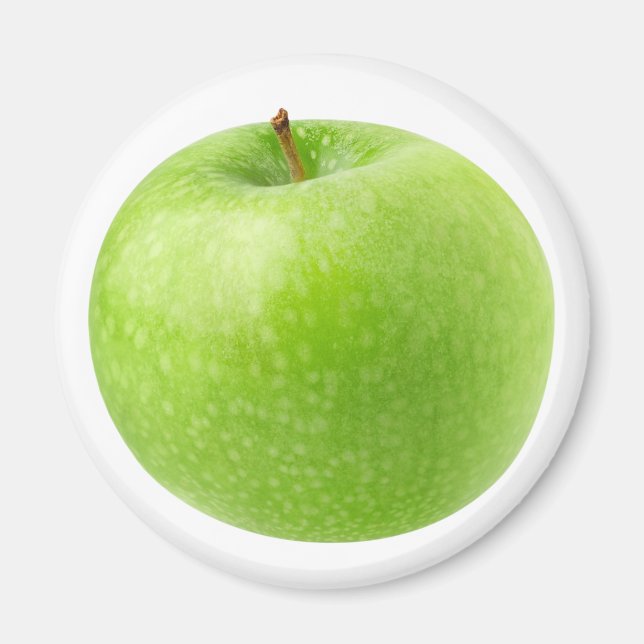 Grönt äpple magnet (Framsidan)