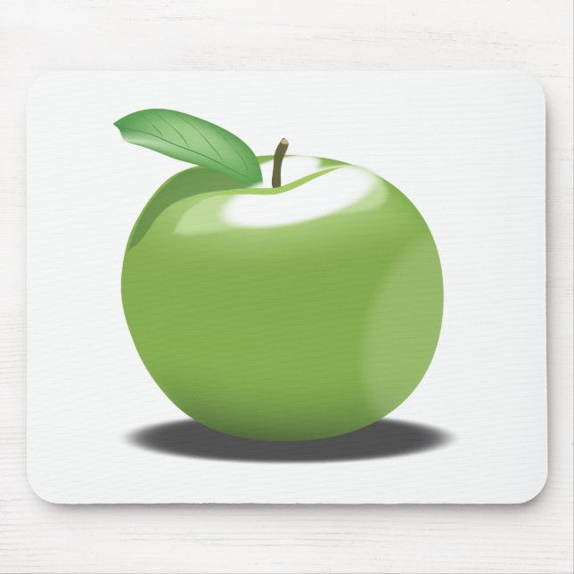 Grönt Apple Musmatta (Framsidan)