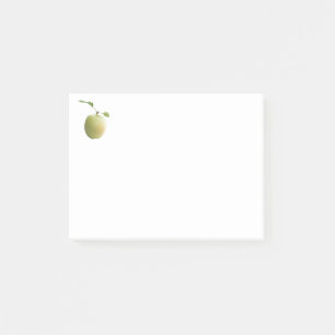 Grönt äpple post-it block