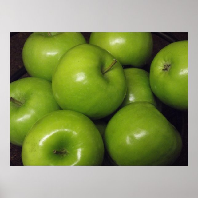 Grönt Apple Poster (Framsidan)